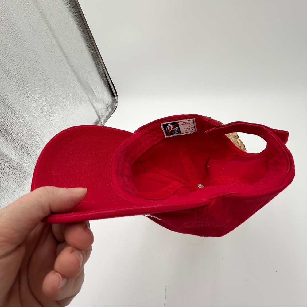 OTTO Red Skull Rhinestone Hat - Picture 7 of 7